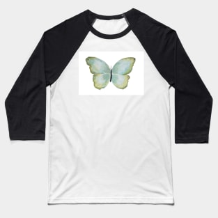 Abstract watercolor hand drawn butterfly. Baseball T-Shirt